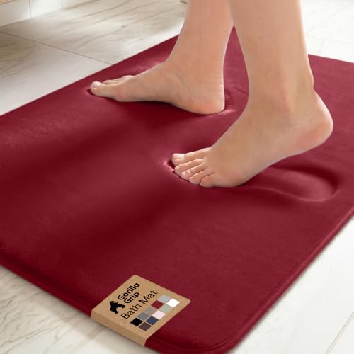 GORILLA GRIP® Memory Foam Bath Rug by GorillaGrip