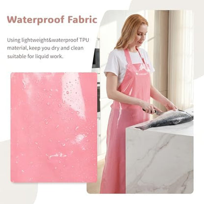 Nanxson TPU Waterproof Apron Lightweight Work Apron - Image 2