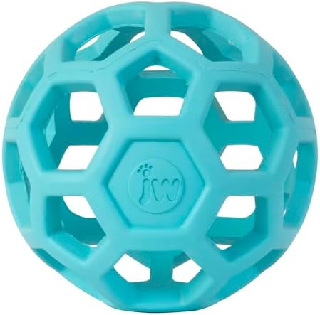 JW Pet HOL-ee Roller, Natural Rubber, Small 3in by JWPet