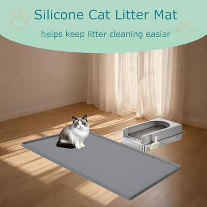 Cat Litter Mat, Silicone Large Cat Mat - Image 7