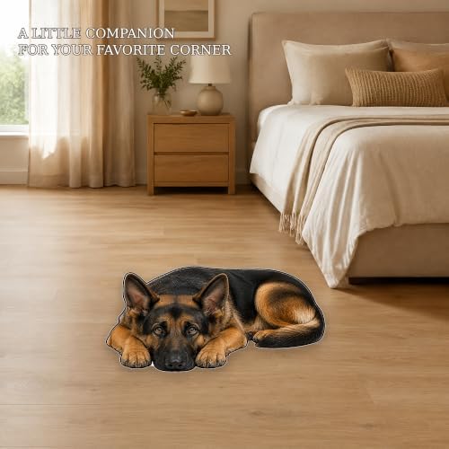 3D Realistic Dog Shaped Bath Mat & Floor Rug - Image 2