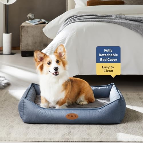 Tidore Orthopedic Dog Beds for Medium Dogs, Durable Egg Crate Foam Sofa Dog Bed - Image 2