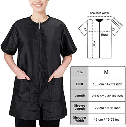 Noverlife Round Neck Pet Grooming Smock - Image 7