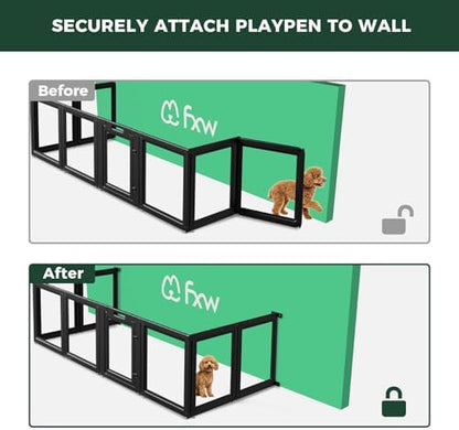FXW AuraSpace Acrylic Dog Playpen - Image 5
