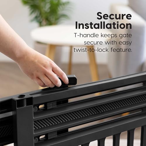 IRIS USA Pet Gate, Adjustable Width - Image 5