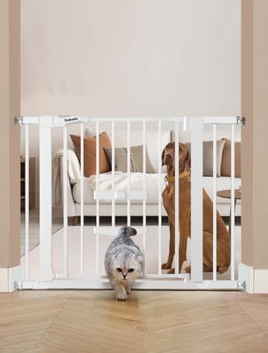 Babelio Dog Gate with Cat Door, CatPrivilege II by BABELIO