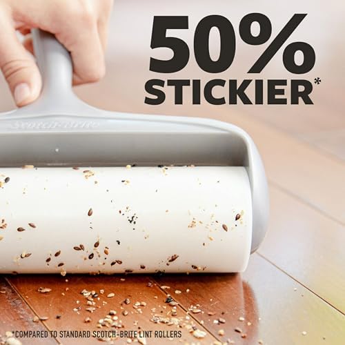 Scotch-Brite 50% Stickier Large Surface Lint Refill, 240 Sheets Total - Image 2