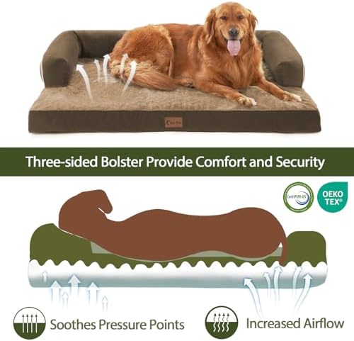 Waterproof Orthopedic Dog Bed for Extra Large Dogs - Image 2