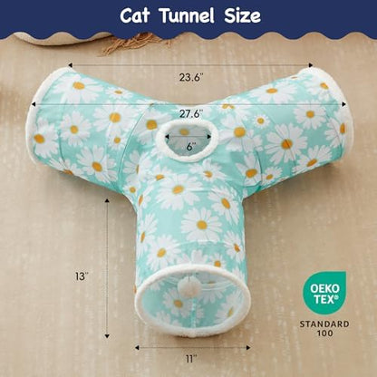 Tempcore Cat Tunnel, 3-Way Collapsible Toy - Image 2