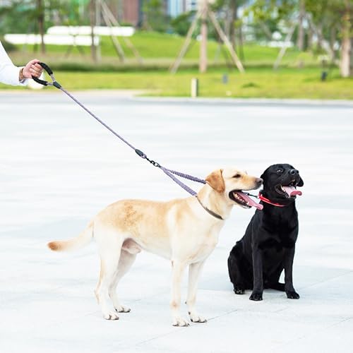 iYoShop Double Dog Leash, 360° Swivel, No Tangle - Image 6