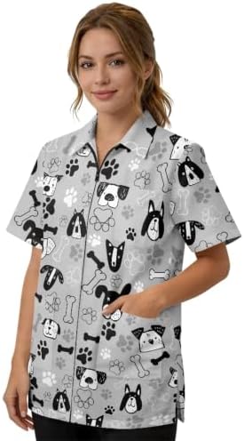 Funny Print Barber Jackets & Smocks by Unknown