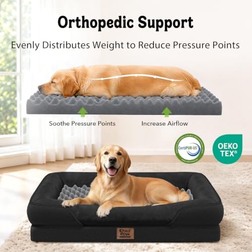 Chez Paw Waterproof Orthopedic Dog Bed - Image 2