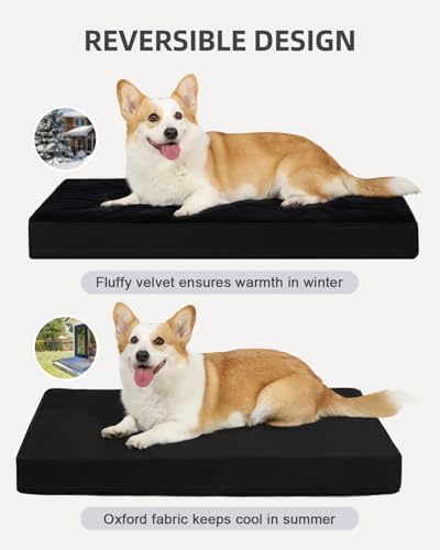 KSIIA Orthopedic Dog Bed for Medium Dogs - Image 4