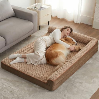 BFPETHOME Orthopedic Washable Dog Bed, Sleeping Couch by BFPETHOME
