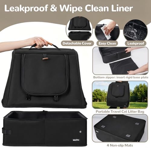 Portable Cat Travel Litter Box - Image 3
