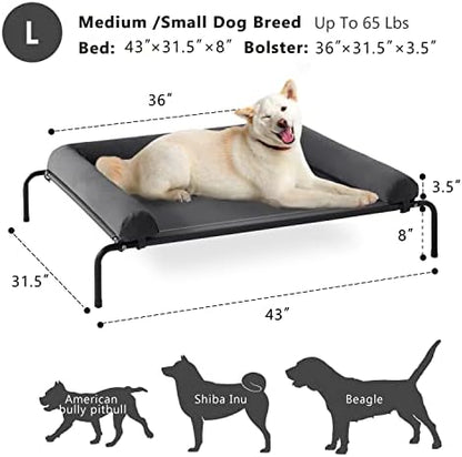 WESTERN HOME Cooling Elevated Dog Bed - Image 4
