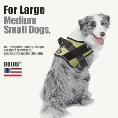 Bolux Dog Harness, No-Pull Reflective Dog Vest, Breathable Adjustable Pet - Image 5