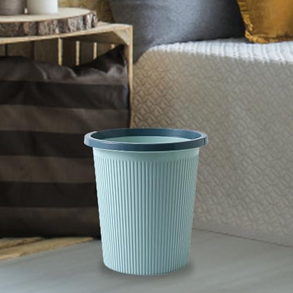 Bathroom Garbage Can, Lightweight Durable Striped Garbage Cans - Image 5
