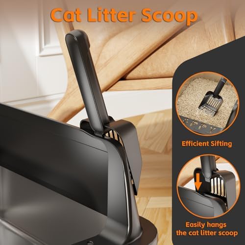 Premium Stainless Steel Cat Litter Box - Image 3