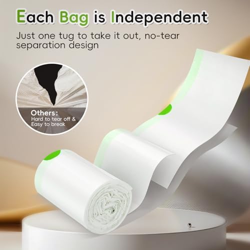 60 Count Cat Litter Bags for Litter Box Robot 4/3/5, Pre-Separated Thick - Image 4