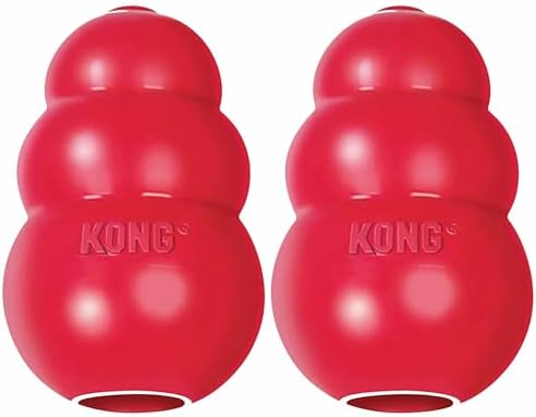 KONG Classic Stuffable Toy, Natural Rubber, Extra Large Dogs by KONG