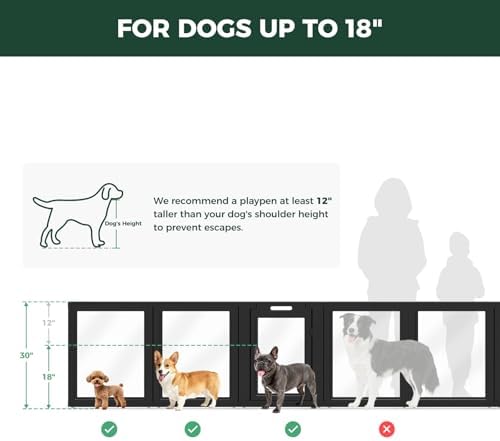 FXW AuraSpace Acrylic Dog Playpen - Image 6