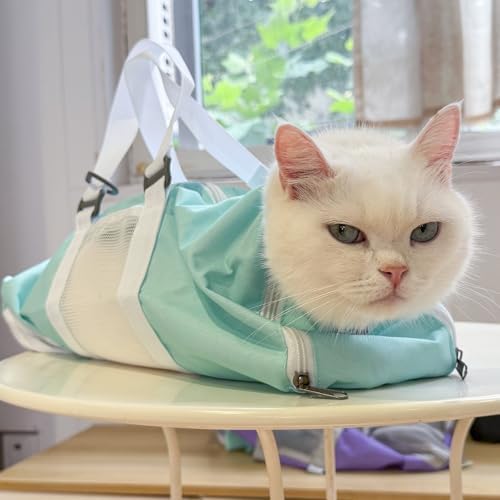 Cinf Cat Restraint Grooming Bag, Anti-Scratch Tool - Image 3