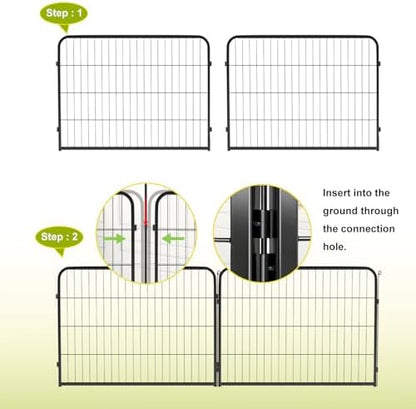 BestPet | Dog Playpen | 24", 8 Panels | Heavy Duty Metal Pet Exercise Pen - Image 4