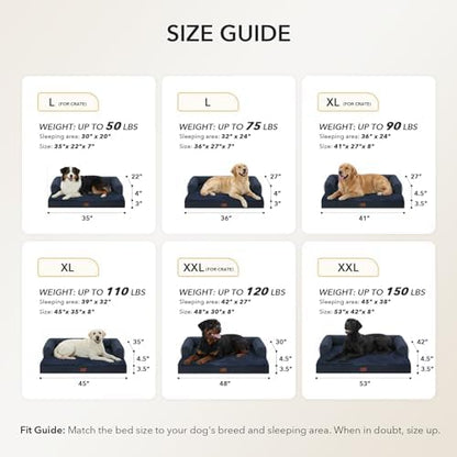 Orthopedic Washable Dog Bed for Large Dogs - Image 5