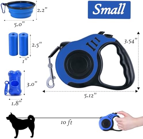 Retractable Dog Leash, 10 FT Dog Leash - Image 2