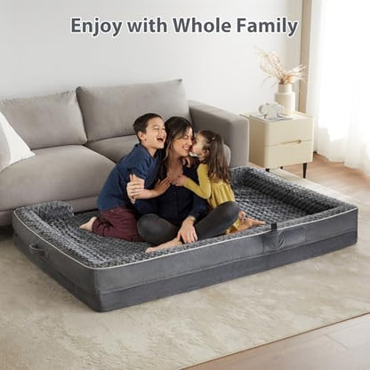 WNPETHOME Orthopedic Washable Human Dog Bed - Image 4