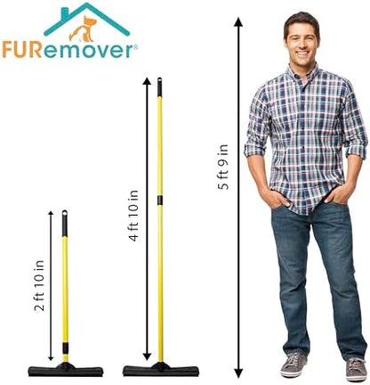 FURemover Pet Hair Removal Rubber Broom - Image 3