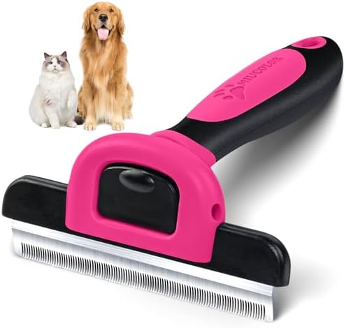 MIU COLOR Pet Grooming Brush, Deshedding Tool by MIUCOLOR
