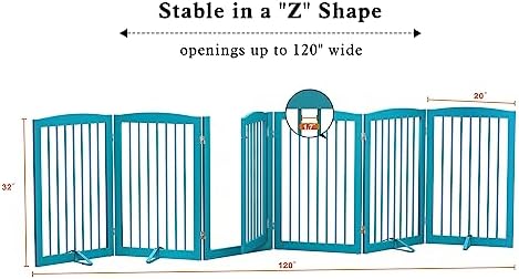 PUPETPO Freestanding Pet Gate - Image 6