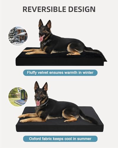 KSIIA Orthopedic Dog Bed for Extra Large Dogs - Image 4