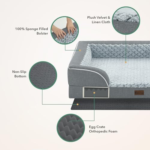 Waterproof Orthopedic Dog Bed for Medium Dogs - Image 6