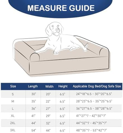 Sunsleek Dog Bed Covers Replacement Washable, Waterproof Sofa Cover - Image 4