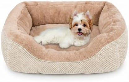 INVENHO Small Dog Bed for Small Dogs, Orthopedic Warming Soft Calming Sleeping by INVENHO