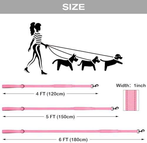 Joytale Dog Leash for Large Dogs that Pull, Double Handle - Image 6