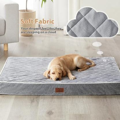 WNPETHOME Orthopedic Waterproof Large Sized Senior Dogs Bed - Image 2