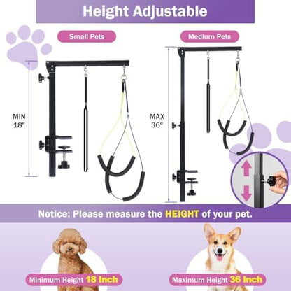 AGESISI Dog Grooming Arm with Clamp - Image 3