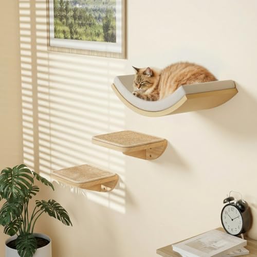 Cat Window Perches, Cat Wall Shelves by PELUOMOZ