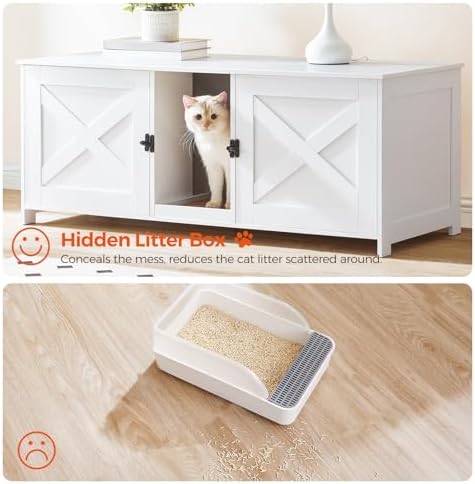 MAHANCRIS Cat Litter Box Enclosure - Image 6