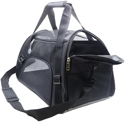 ZaneSun Cat Carrier, Soft-Sided Pet Travel Carrier by ZaneSun