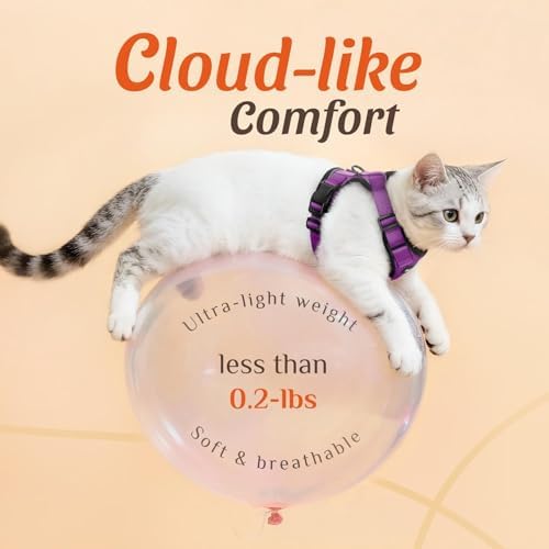 Dooradar Cat Harness and Leash Set, Adjustable and Escape Proof - Image 6