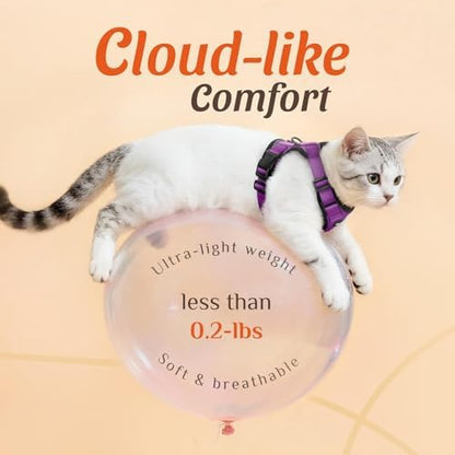 Dooradar Cat Harness and Leash Set, Adjustable and Escape Proof - Image 6