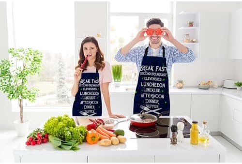 Gingham Plaid Kitchen Apron Bib Apron - Image 2