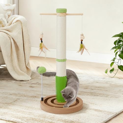 25.79" Cat Scratching Post Tower by EMUST