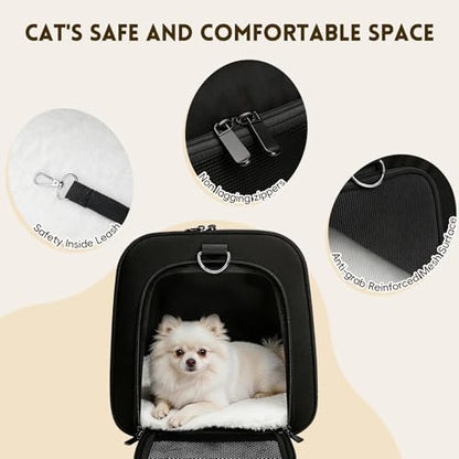 Cat Carrier Soft, Dog Carriers for Small Dog/Large Cat - Image 6