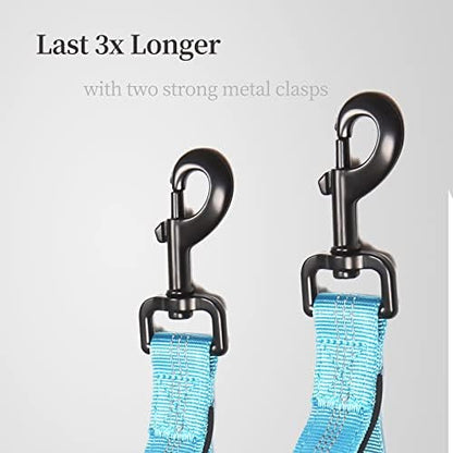 iYoShop Double Dog Leash with 3 Extra Traffic Handles, 15-120 lbs - Image 5